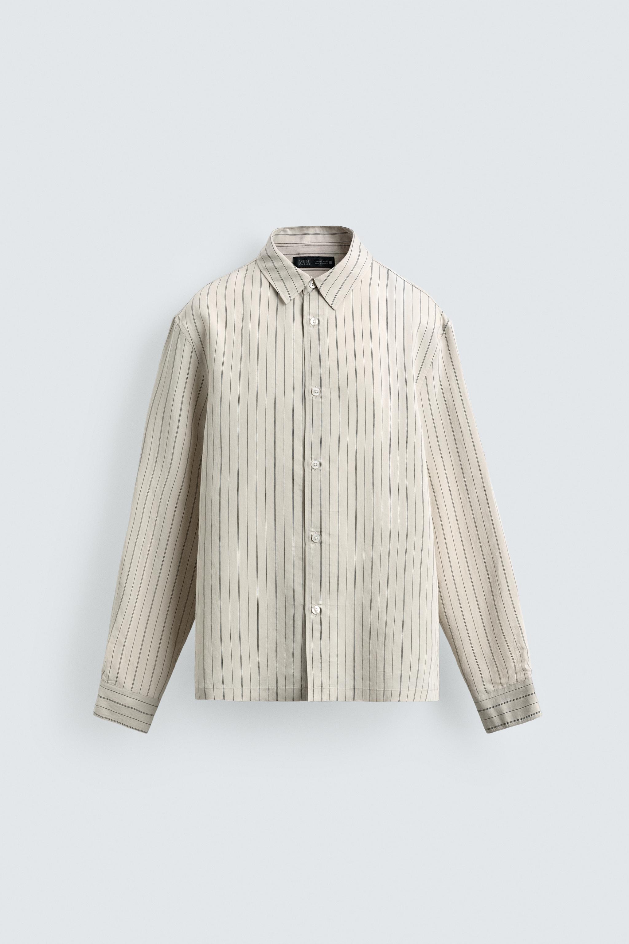 CHEMISE FLUIDE À RAYURES